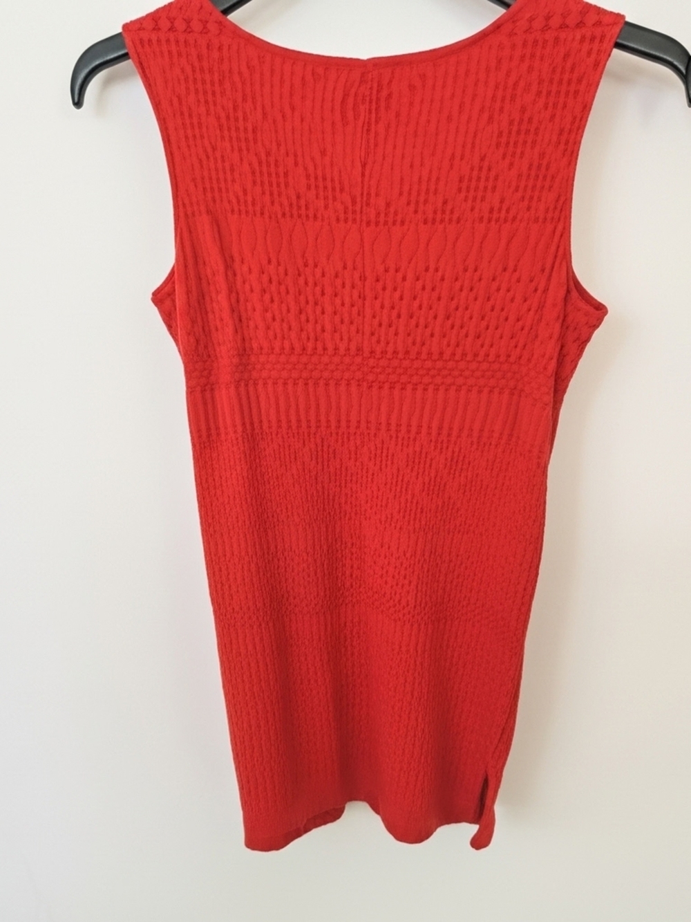 Chico's Size 12 Vibrant Textured Scoop Neck Maxi Dress - Picture 5 of 13